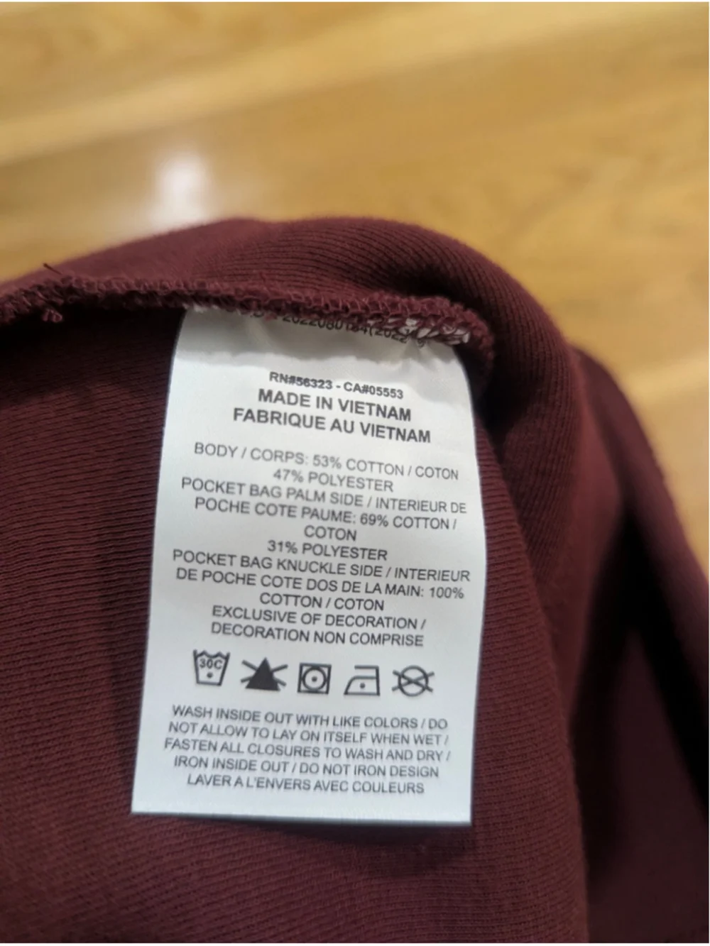 Nike Tech Fleece Open Hem Sweatpants XL Maroon Red